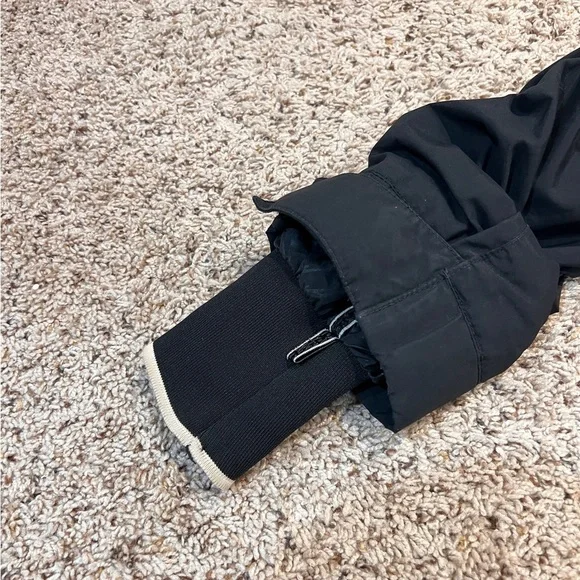 Section Vintage MFM Snowboard Coat Jacket With Hood Rare Black XL - Picture 11 of 16